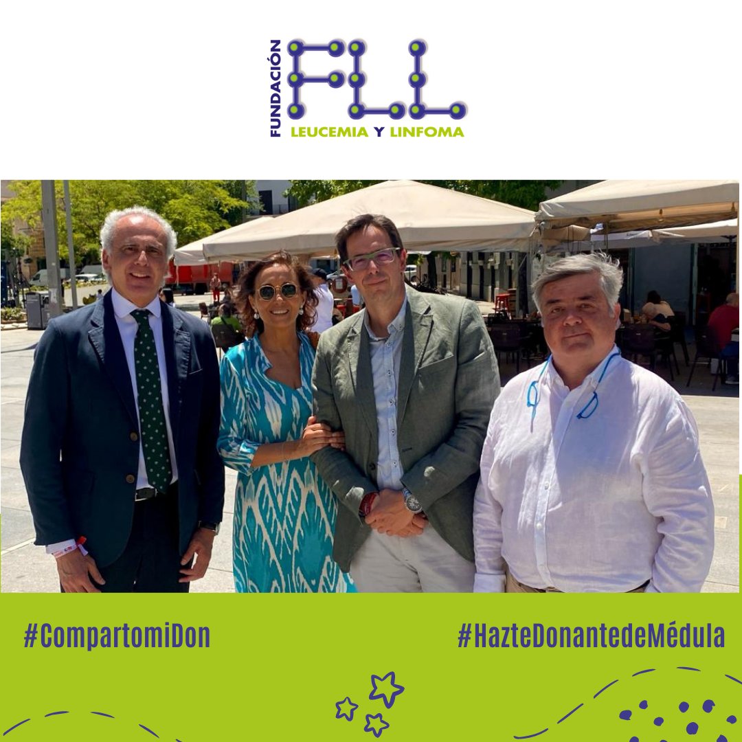 fleucemiaylinfo's tweet photo. Ayer formamos parte de la celebración en el #DíaNacionaldelDonante2022 en la plaza Dalí, a la cual asistieron representantes de la Oficina Regional de Coordinación de Transplantes, Fundaciones, Asociaciones y el Consejero de Sanidad, Enrique Ruiz Escudero. #CompartoMiDon https://t.co/H2SB2gJfp9