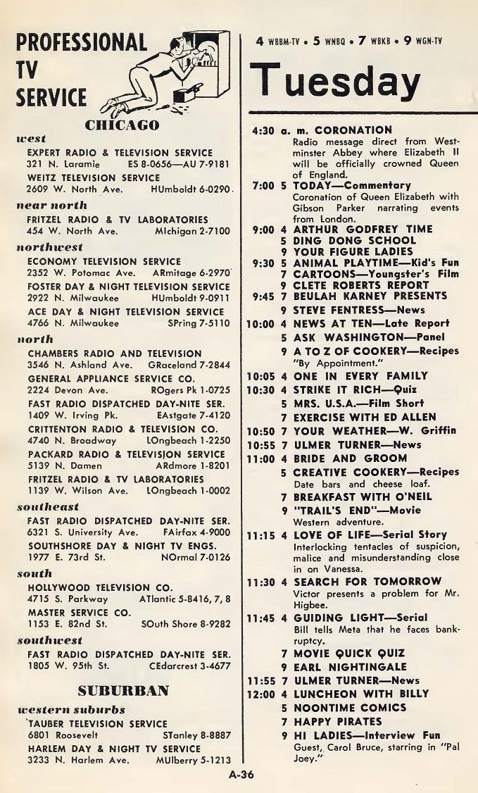 Chicago TV Guides on Twitter "From her Platinum Jubilee in June"