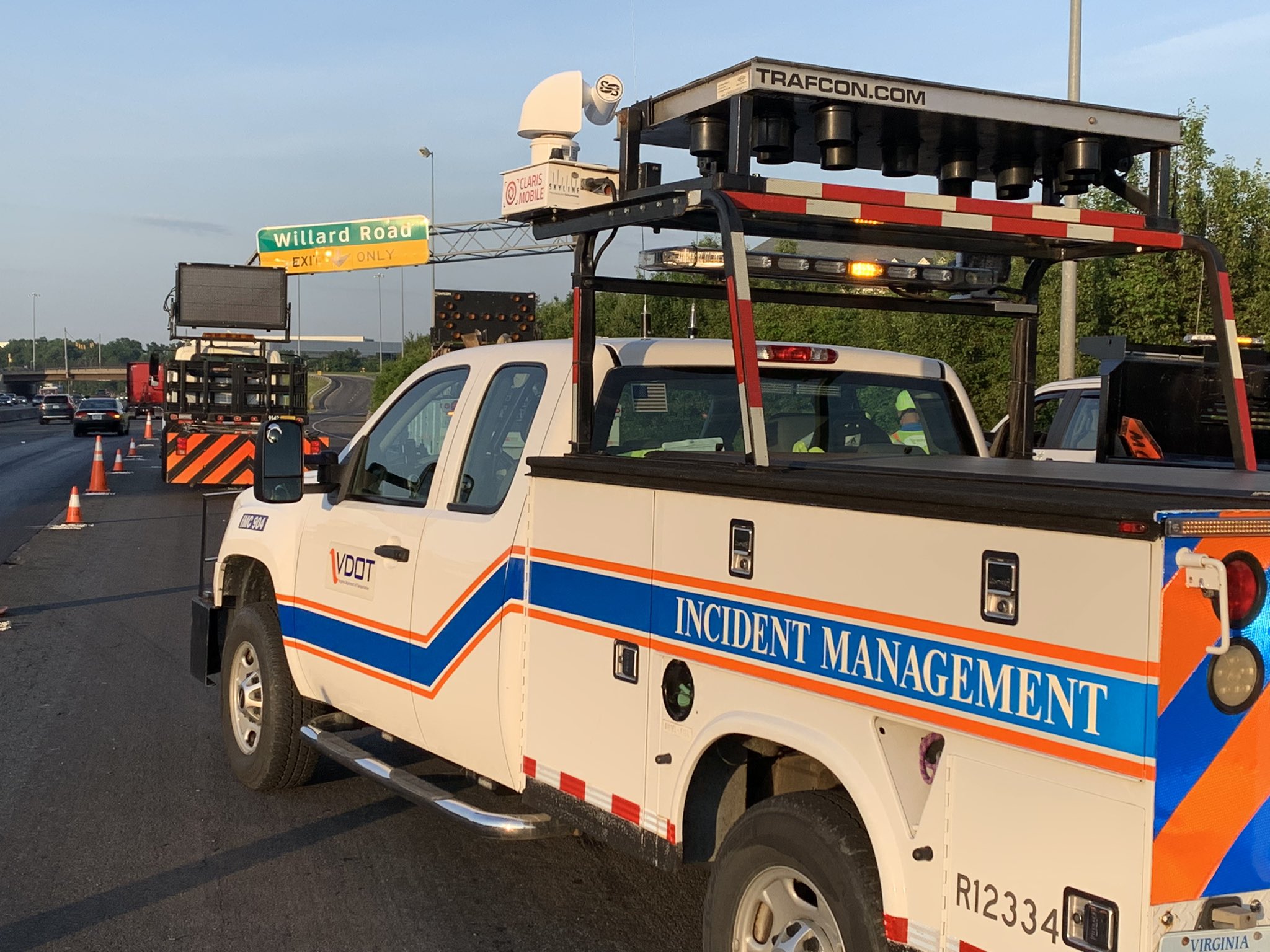 VDOT Northern VA on Twitter "Update All lanes have reopened." / Twitter