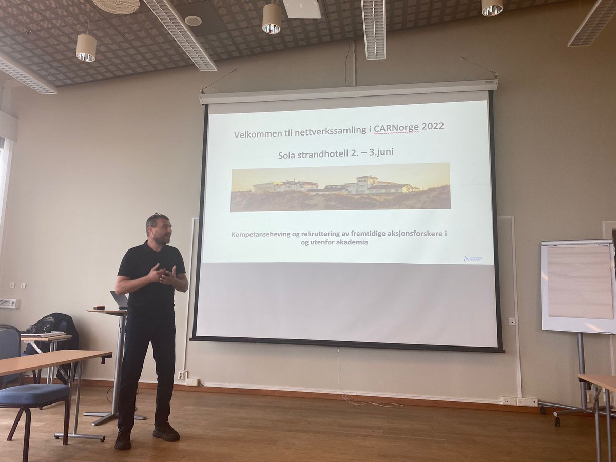 UisUniped's tweet photo. Uniped UiS welcomes CARNorge at Sola Strand Hotel during 2-3 June 2022. ´Kompetanseheving og rekruttering av fremtidige aksjonsforskere i og utenfor akademia https://t.co/GLGeL8V1sD