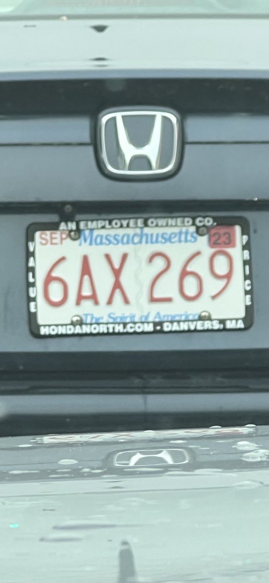 ESOPDiva's tweet photo. Spotted this license plate on the car ahead of me at a stop light and I had to snap a picture!  Love the ESOP pride International Cars is showing!  Don’t forget to shop for your next car at Honda North! https://t.co/rb1kACP5kx