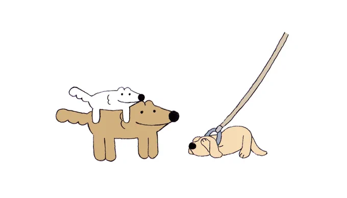 ドッグコーチ🐕「なるほど。おさんぽ地上着地デビュー!わたくしドッグ・おさんぽマスターです。どうぞよろしく」 