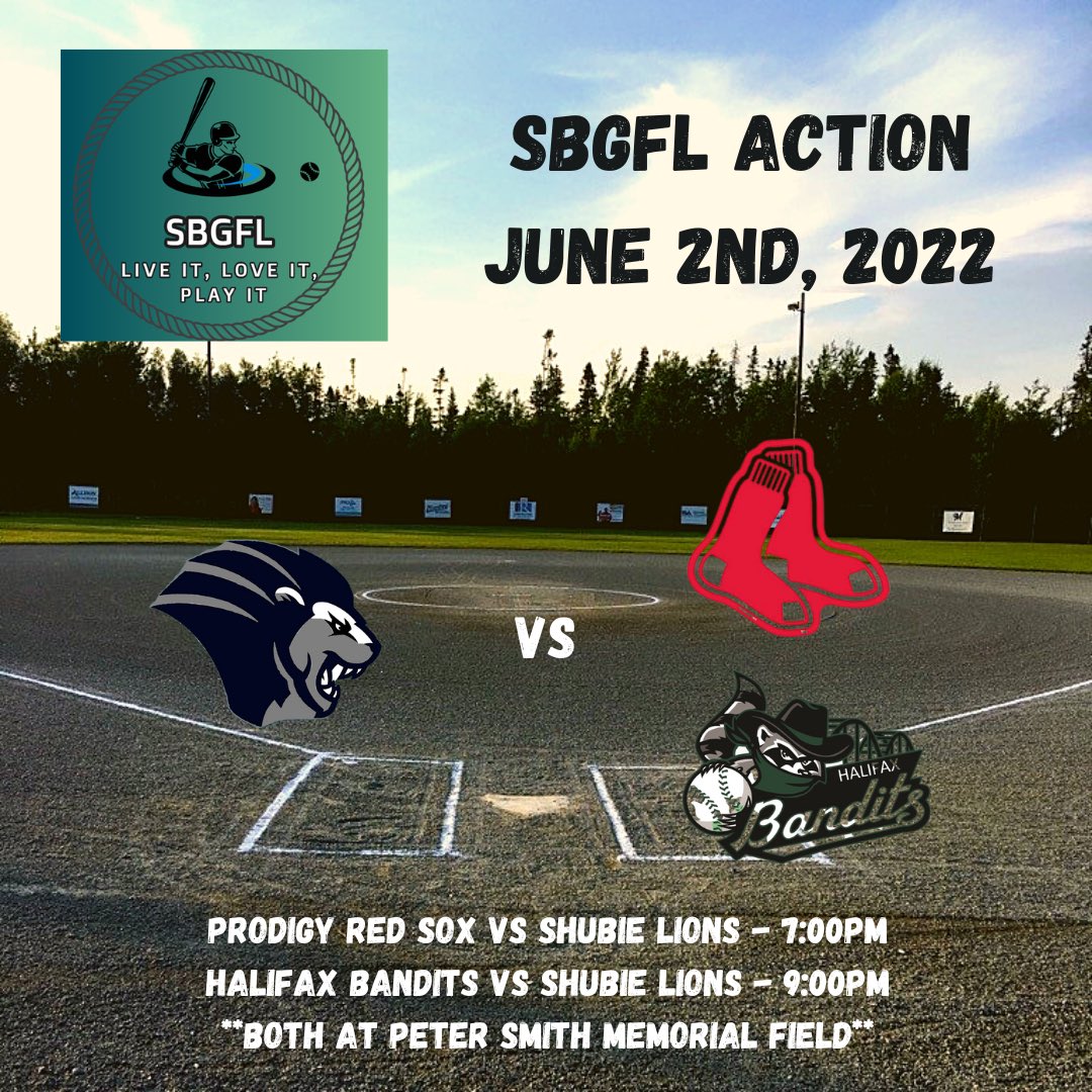 sbgfl2020's tweet photo. It’s opening night in the SBGFL!!
Come on out and support our great game! https://t.co/kKz9sTrsCI