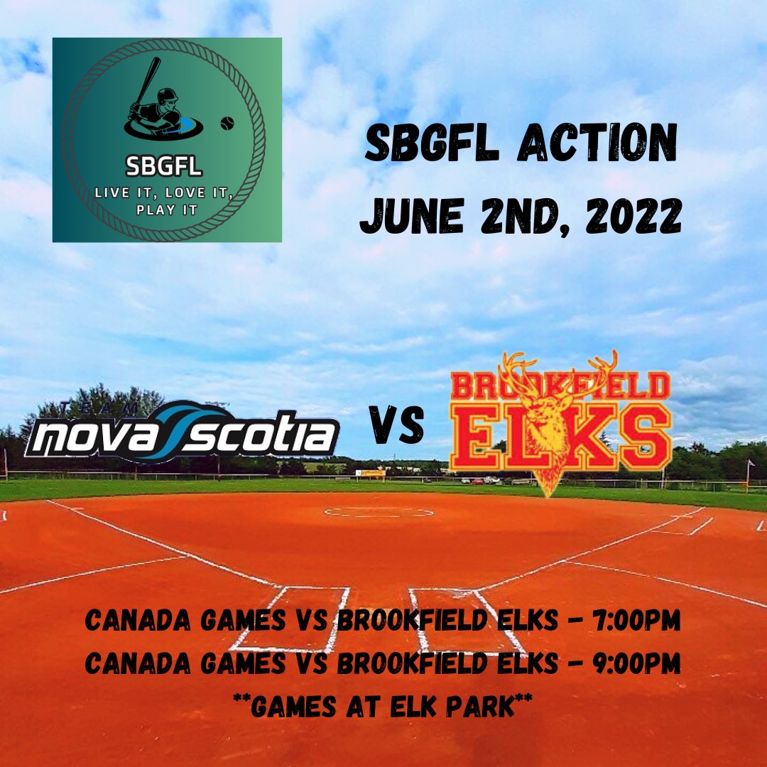 sbgfl2020's tweet photo. It’s opening night in the SBGFL!!
Come on out and support our great game! https://t.co/kKz9sTrsCI