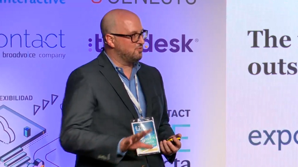 Casi cerrando la jornada matutina de #expocontact, ahora disfrutaremos de las reflexiones de Brian Blackader de <a href="/McKinsey/">McKinsey & Company</a>, que nos descrubirá las tendencias en la atención al cliente y BPO para adaptar nuestras estrategias a las necesidades de nuestros clientes