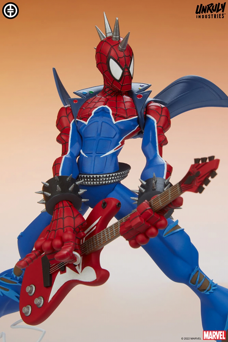 Sideshow アンルーリーインダストリーズ スパイダーパンク フィギュア