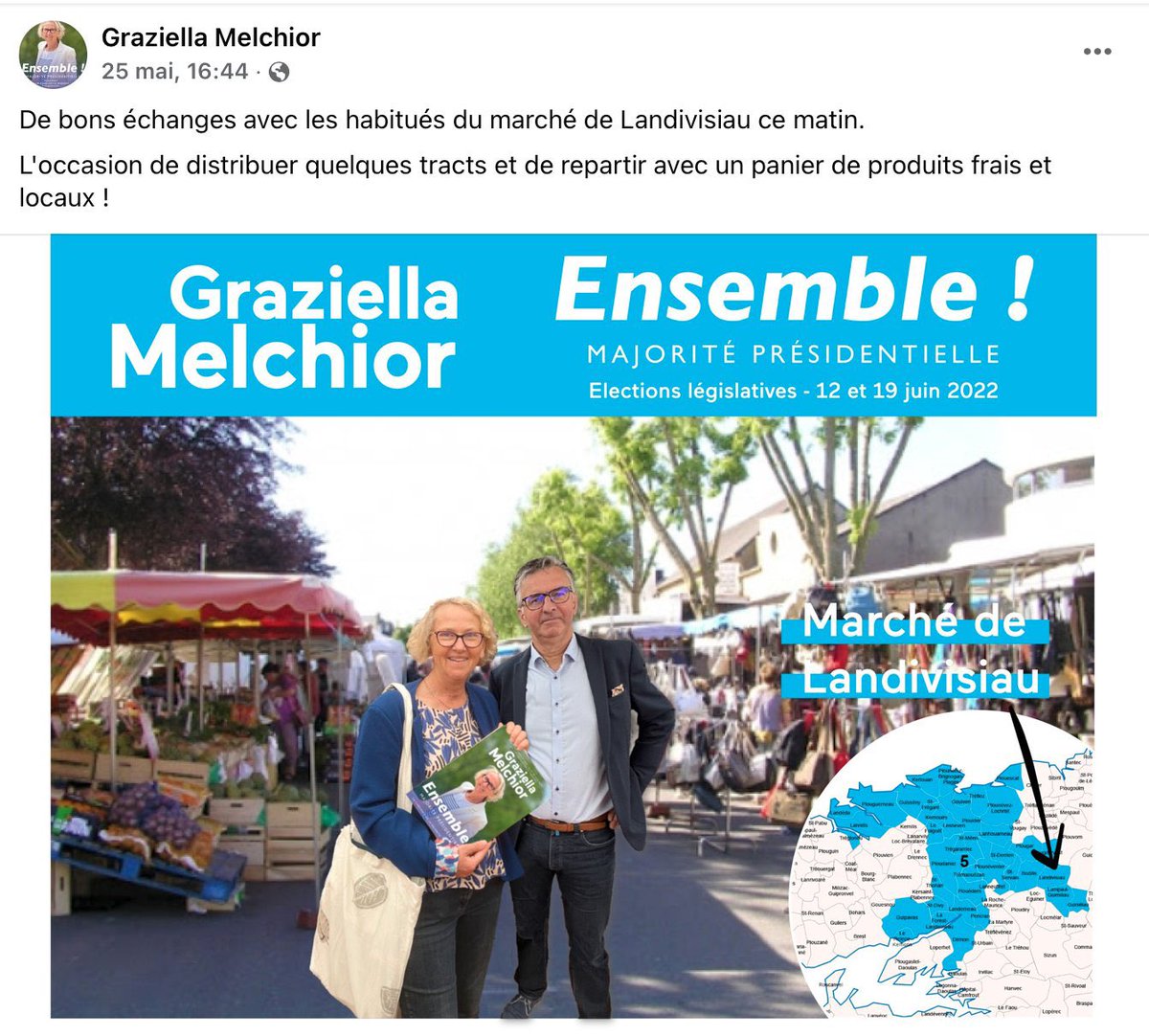 festinaboy's tweet photo. Ils sont tous menteurs, tricheurs et voleurs LREM, pas que Darmanin ou @AOC1978 ! Ils ne se déplacent même pas, photophop et hop ! Le tour est joué ! Des manipulateurs   qui prennent vraiment Ensemble les gens pour des crétins. A Landivisiau chez @DavidGaudu, @lauPichon. https://t.co/mB7ua6vFYq