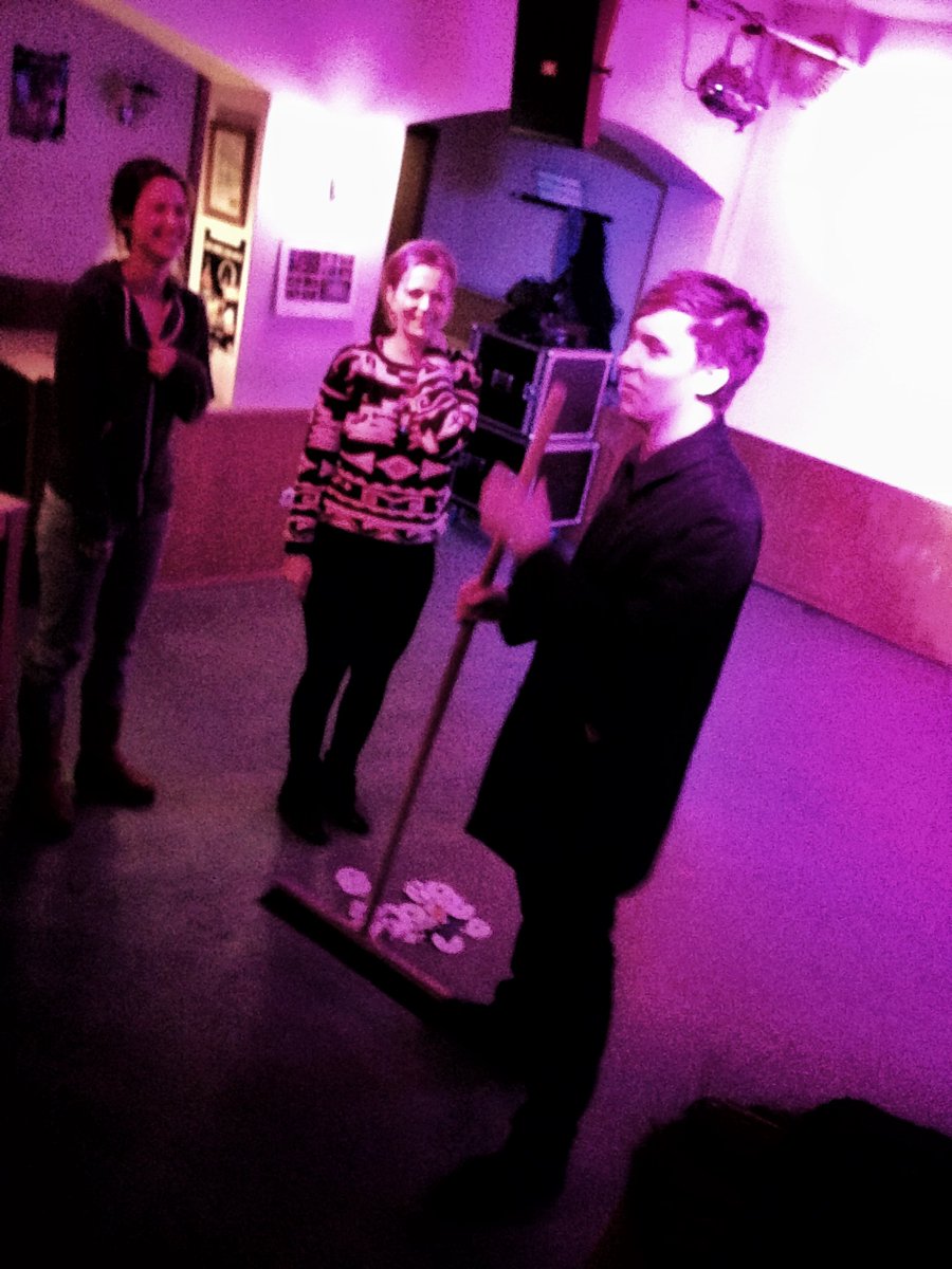 Back in January 2014 when <a href="/george_ezra/">george E Z R A</a> first played a beautiful show at our bar and then cleaned it up as well. #Tbt