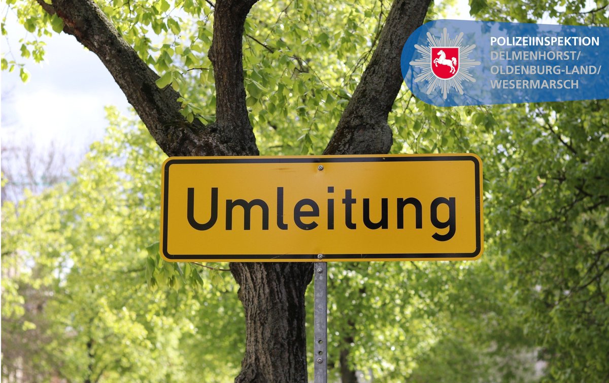 Polizei_DEL's tweet photo. Nach einem schweren #Verkehrsunfall ist die #Autobahn1 in Richtung #Hamburg gesperrt. Eine Ableitung erfolgt am Dreieck #Ahlhorn. Die #Autobahn29 und die #Autobahn28 sollten für ein weiträumiges Umfahren genutzt werden. Wir informieren hier über die Aufhebung der Sperrung. *as https://t.co/iQ3xnbVpJ8