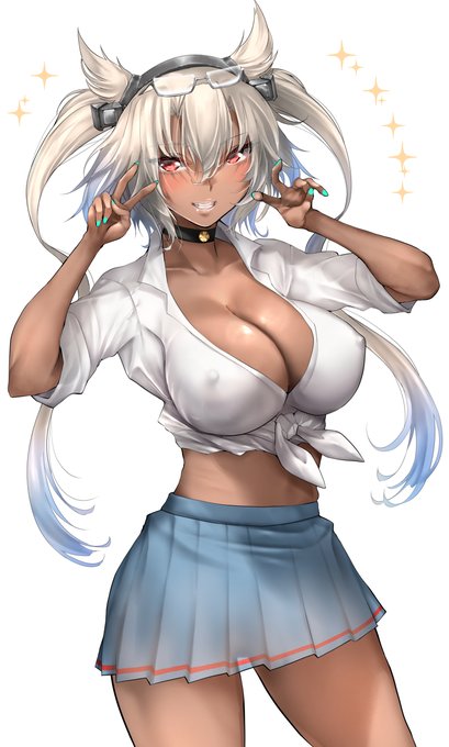 ギャル武蔵
「どうだ、この装束も似合うだろ⁉」

メガネは頭にかけたほうがギャルっぽいw
ってかすごく可愛く描けた気がする…
気のせいかな?w

#艦これ 