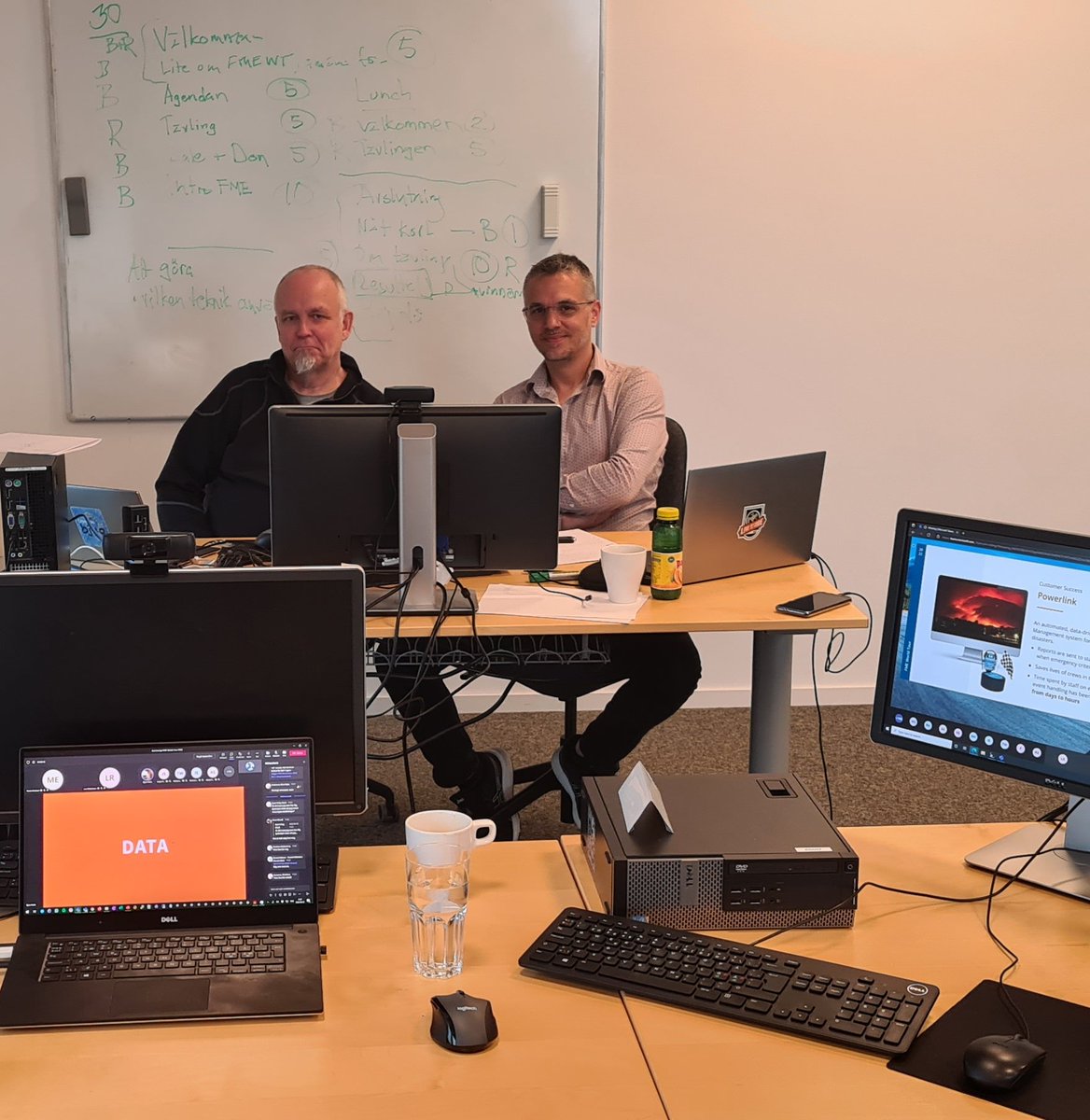 FMEdrik's tweet image. FME World Tour 2022 - bakom kulisserna @esrisverige. Kul och väldigt intressant att se olika tillämpningar som finns där ute!
Lite strul med tekniken ingår. #fmewt #automate #fme #fmeserver #funatwork