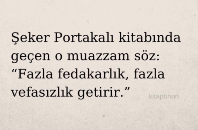 Severek okuduğum bir kitaptır ; şeker portakalı 🍊