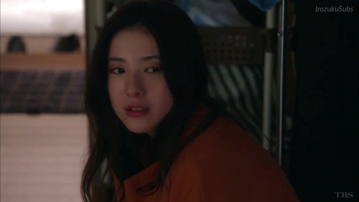dasucchi's tweet photo. iirc, it was Arai P who said this - that Yuriko's expression during this scene in Watashi, Teiji de Kaerimasu was what made her want to cast her in a suspense (love) story work. If I had to guess, she's talking about these exact ones and they remind me of those she gave in Saiai https://t.co/BZkUMRfZPD
