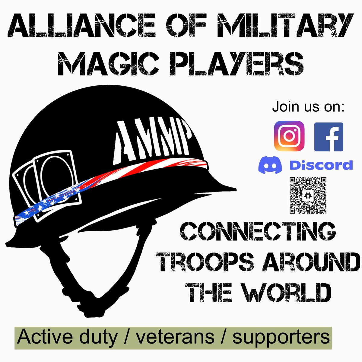 If you're in the Military and looking to connect with other MTG players near you, consider checking out the AMMP! Started by our friend <a href="/sablanmtgalters/">sablanmtgalters</a> :)