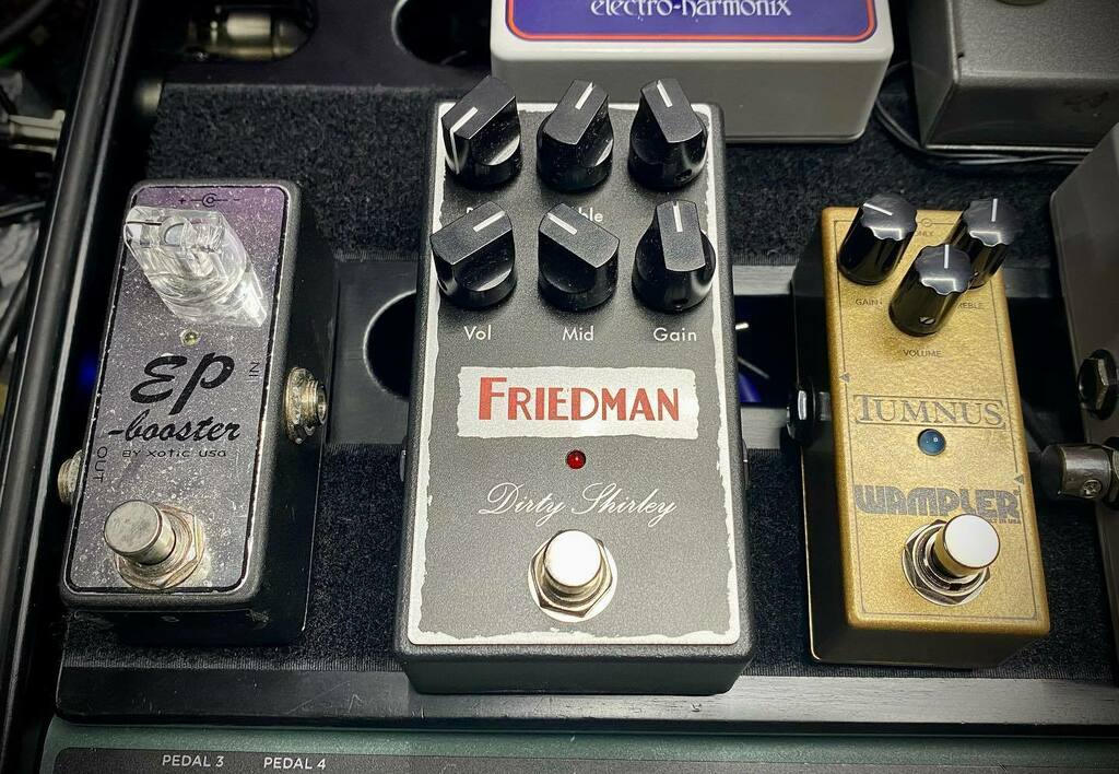 green_joe's tweet photo. Just considering gain stages. Could this be the dream team?

#guitar #guitarist #wampler #friedman #xotic https://t.co/sRIs12HGOI https://t.co/EYHO1uRjcj
