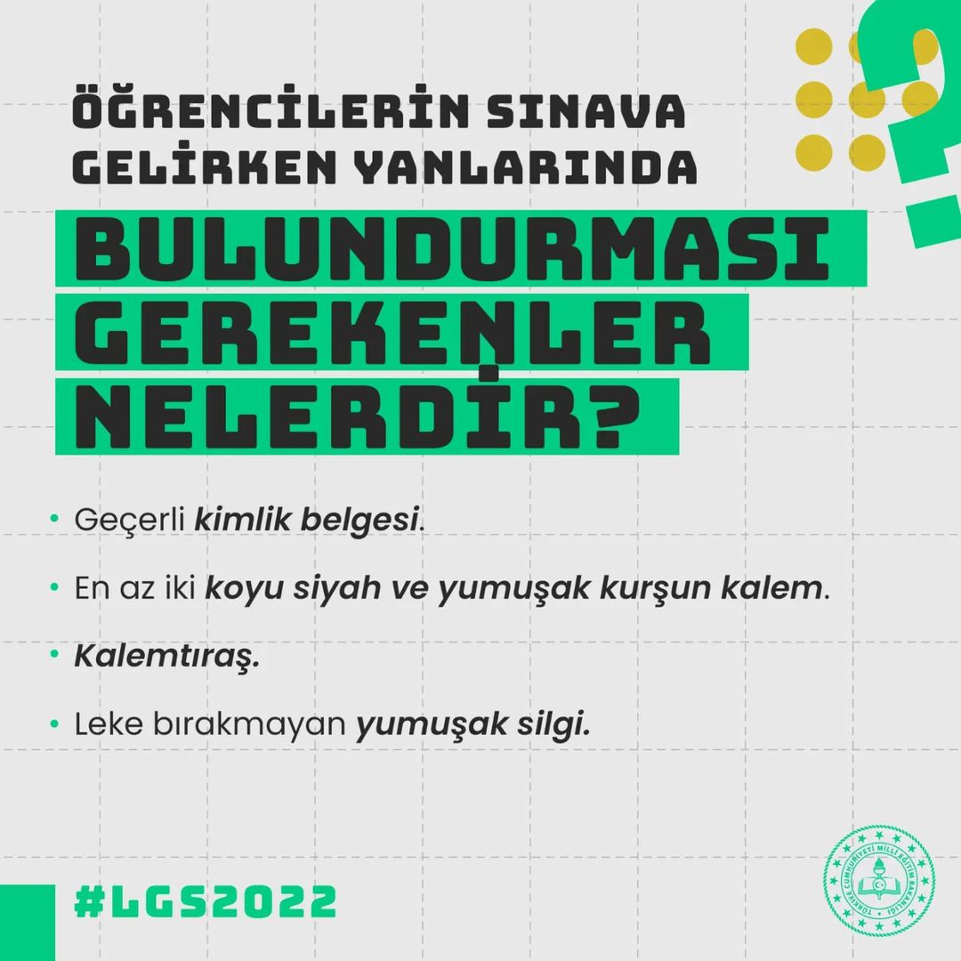 BakirkoyMEM's tweet photo. 📢 5 Haziran’da Yapılacak LGS 2022 Merkezî Sınava İlişkin Soru ve Cevaplar📝

@tcmeb @istanbulilmem @memleventyazici @cepni6144

#LGS2022👇 https://t.co/81XScS13QJ