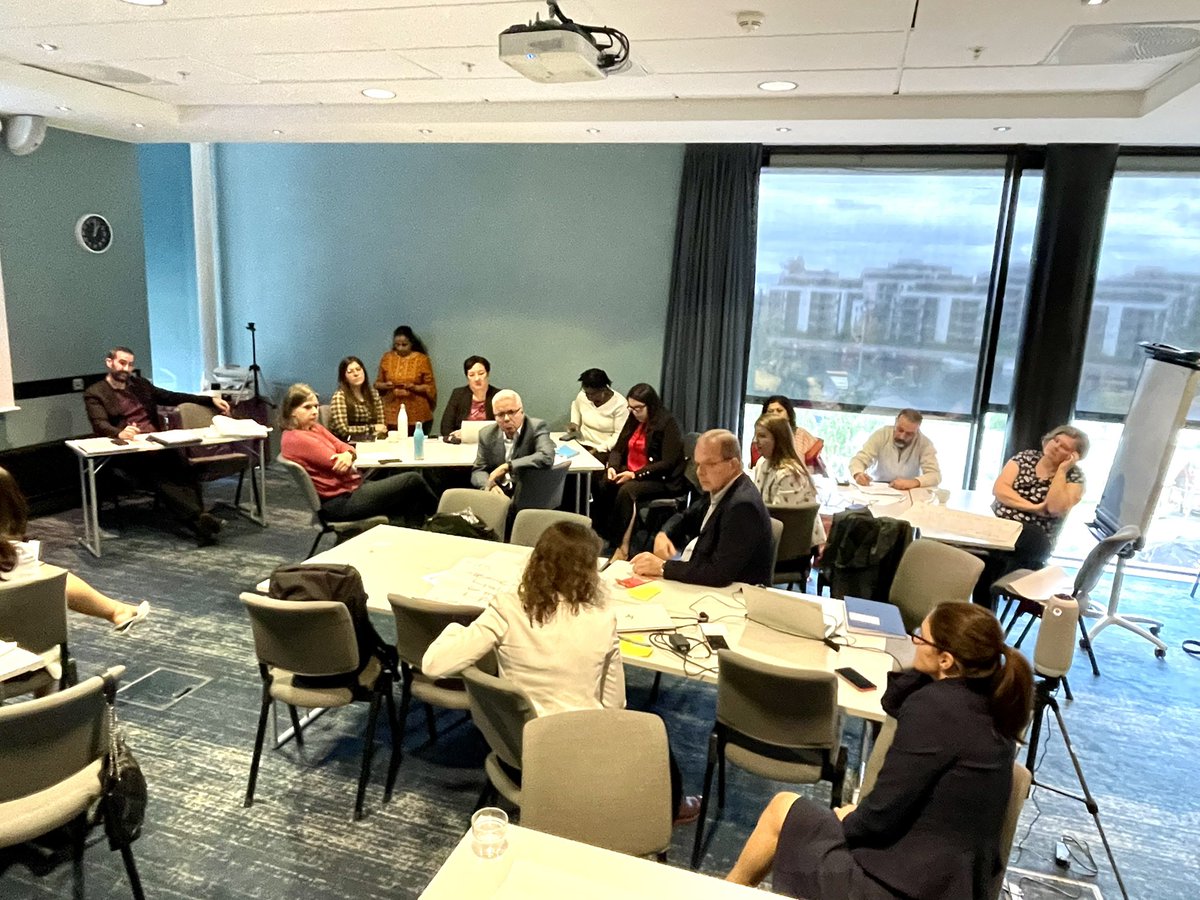INTOSAI_CBC's tweet photo. Intense discussions in Oslo on how CBC, IDI and INTOSAI regions can complement one another in our respective strategies to support SAI’s in their capacity development efforts. #CompetentPeople #CompetentSAIs https://t.co/ujqRScuGZc