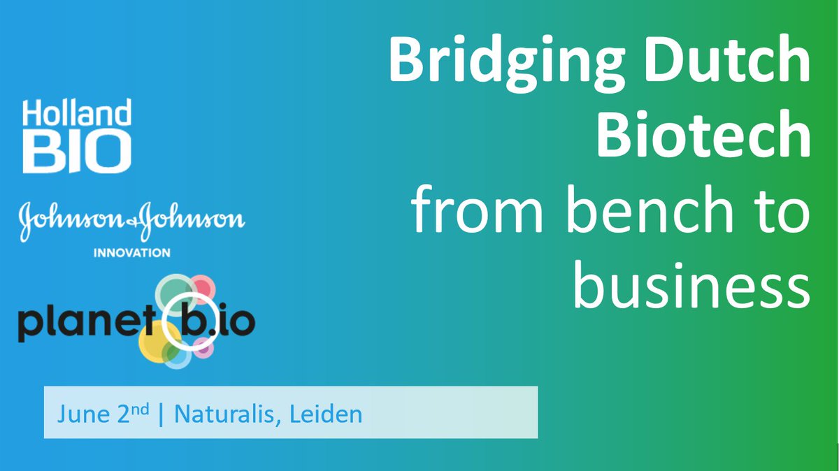Planet B.io @ Biotech Campus Delft (@biotechdelft) on Twitter photo Happing now: Bridging Dutch Biotech from Bench to Business! Together with <a href="/HollandBIO/">hollandbio</a> and <a href="/JNJInnovation/">Johnson & Johnson Innovation</a> we organized this inspiring event, where we discuss best practices on #valorization. Happing now: Bridging Dutch Biotech from Bench to Business! Together with <a href="/HollandBIO/">hollandbio</a> and <a href="/JNJInnovation/">Johnson & Johnson Innovation</a> we organized this inspiring event, where we discuss best practices on #valorization.