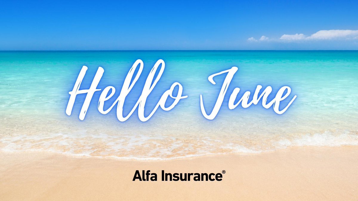 BAlfainsurance's tweet photo. Happy June! 😎 What is your favorite thing about this month? https://t.co/QmIKSTeNNN