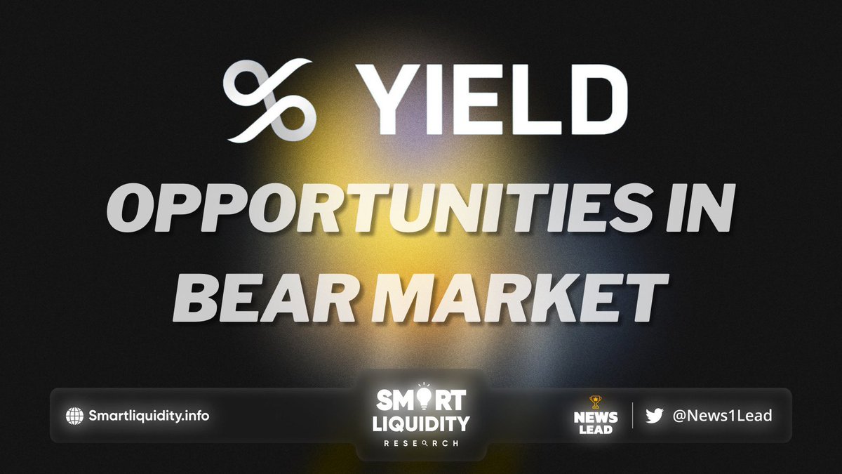 🧩<a href="/YieldApp/">Yield App</a> explained how to find opportunities in a bear market.

🧩Highlights:
🔹Effective bear market investment strategies
🔹How to identify promising investment opportunities during a bear market
🔹Risk minimization and dollar cost averaging

🔽INFO
blog.yield.app/post/opportuni…