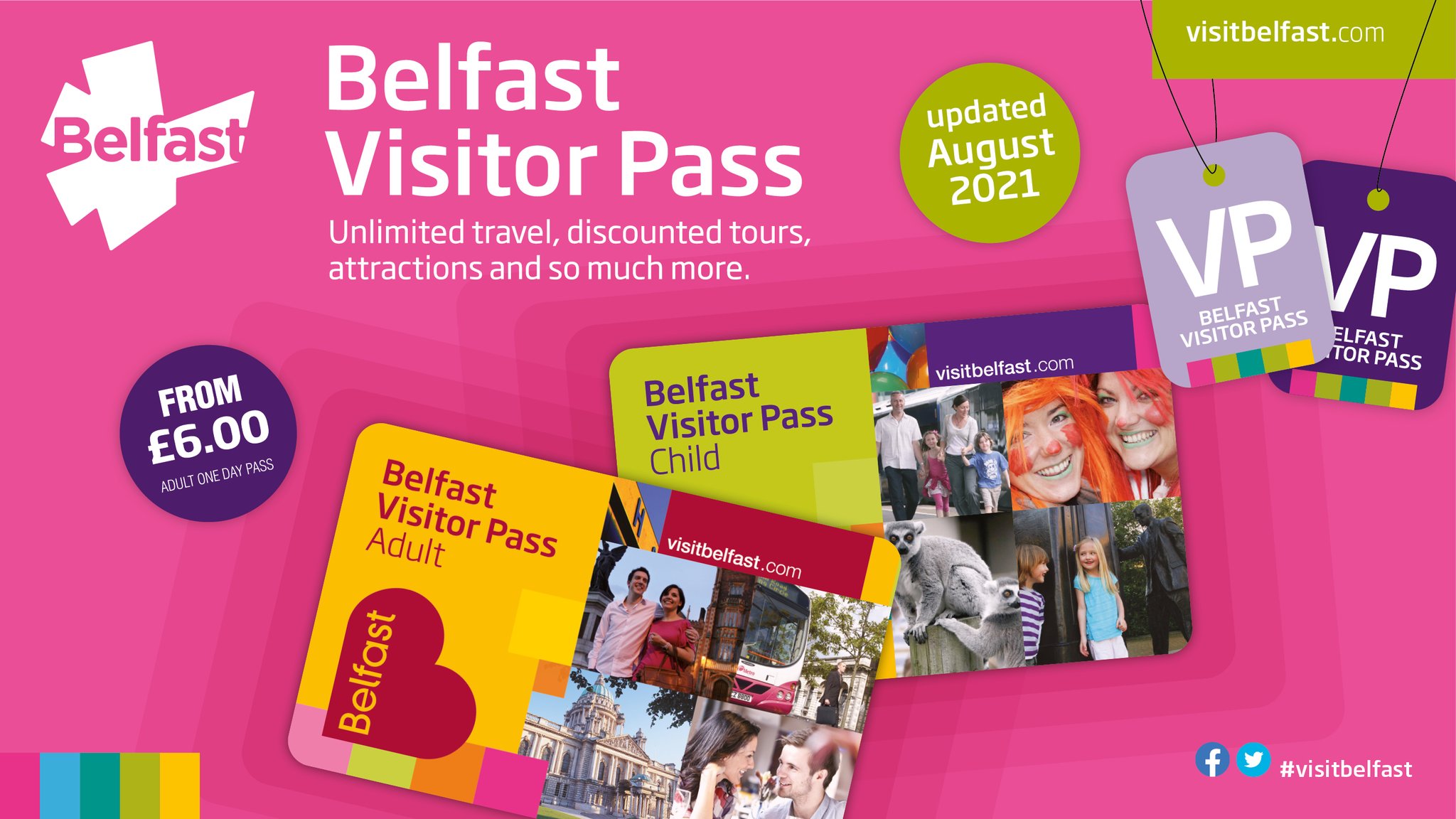 Translink on Twitter "The Belfast Visitor Pass is just the ticket to