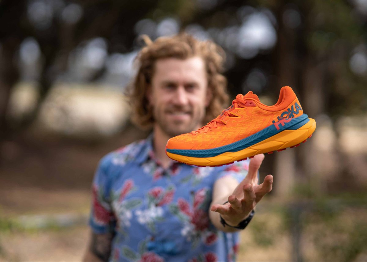 hoka's tweet image. Seismic speed + HOKA innovation = the all-new Tecton X 🌋  ​

On the blog, Product Line Manager Jared Smith shares more about this unique trail-racing shoe and what makes it different compared to anything else out there: bit.ly/TectonXBlog