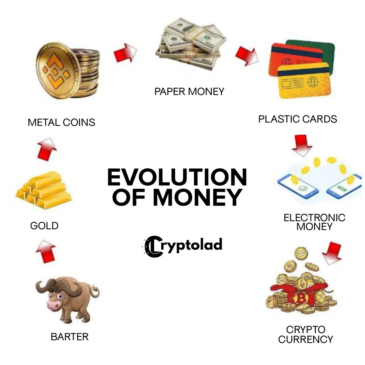 Cryptocurrency is the revolution for Money...
---
🌐 cryptolad.co
.
.
.
#cryptolad #trading #mining #staking #stakingguide #topexchanges #freetradingebook #proofofstakeexplained #wallets #gambling #cryptocurrency #blockchain #decentralisedfinance