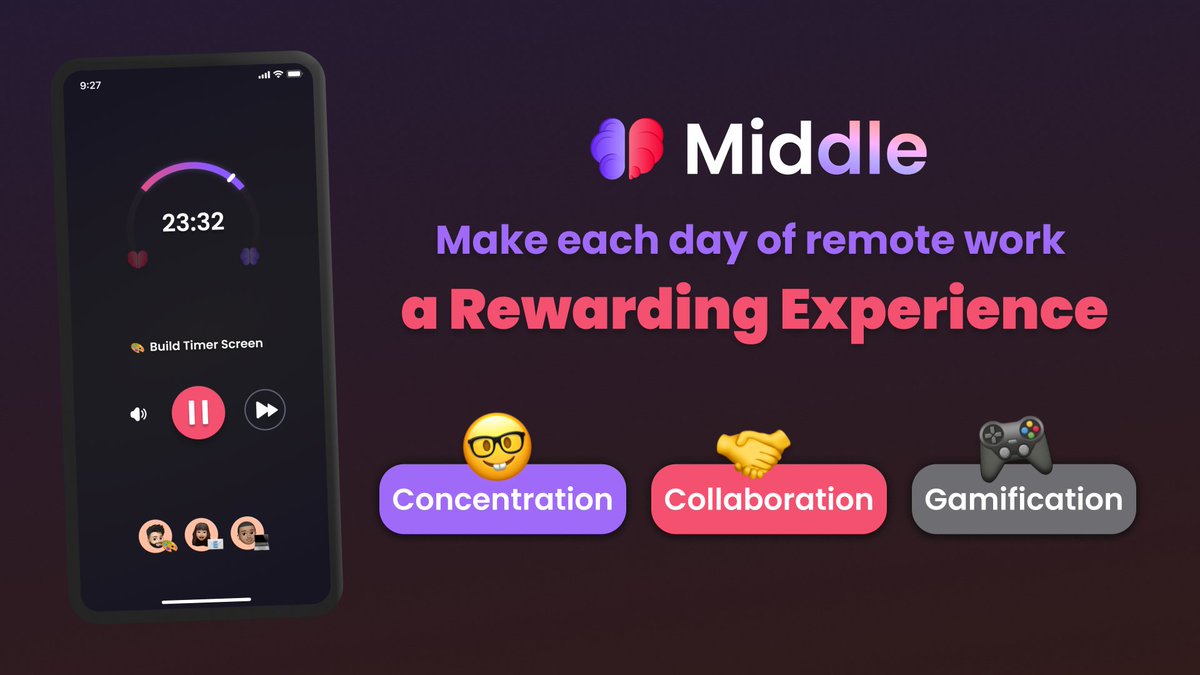Middleatwork's tweet image. When the pleasure of working meets productivity 😁! 
--&amp;gt;Join our remote workers community and get ready. 
 #NFTProject #remoteworking #BlockchainGaming