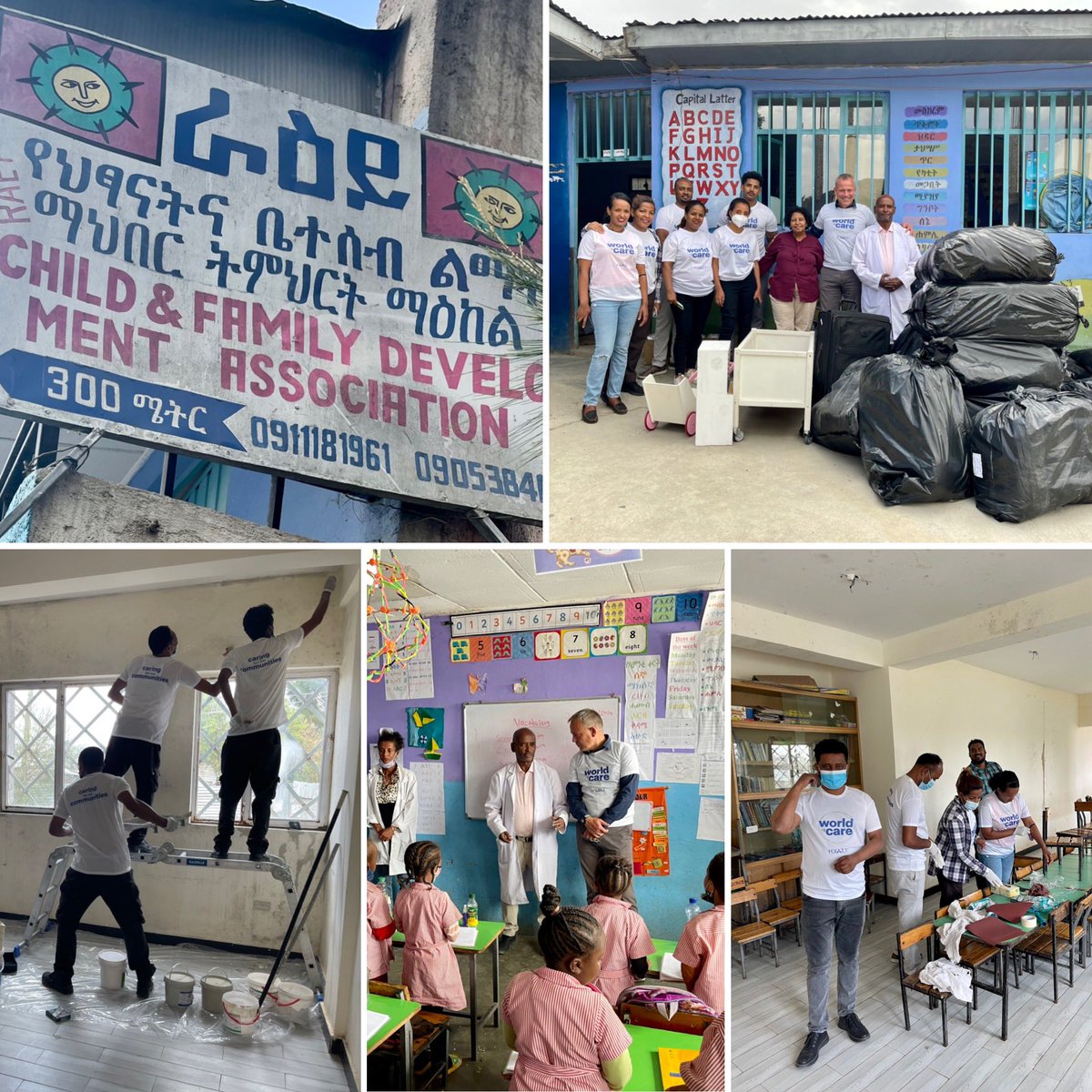 #Sharing is #Caring for #RAEY #Vision Child &amp; Family Development Association in #AddisAbaba #Ethiopia #WorldOfCare #InAHyattWorld #CaringForOurComunities