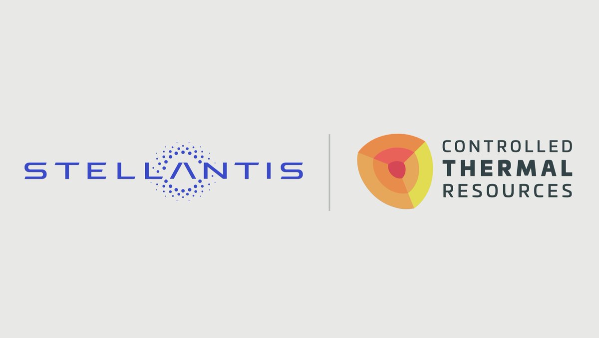 Stellantis's tweet photo. #Stellantis secures low emissions #lithium supply for North American #ElectricVehicle production, signing a binding offtake agreement with Controlled Thermal Resources ➡️https://t.co/ZT6HLd8FbM #Electrification #BEV https://t.co/IBNiR0dBeH