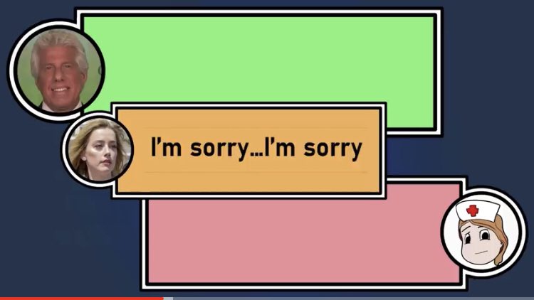 So if lawyers are given interviews to the media now, does that mean Team Depp can just play the Australia audio where Amber Heard sobs her abusive face off about not meaning to chop off JD’s finger 😭😭😭’ ???