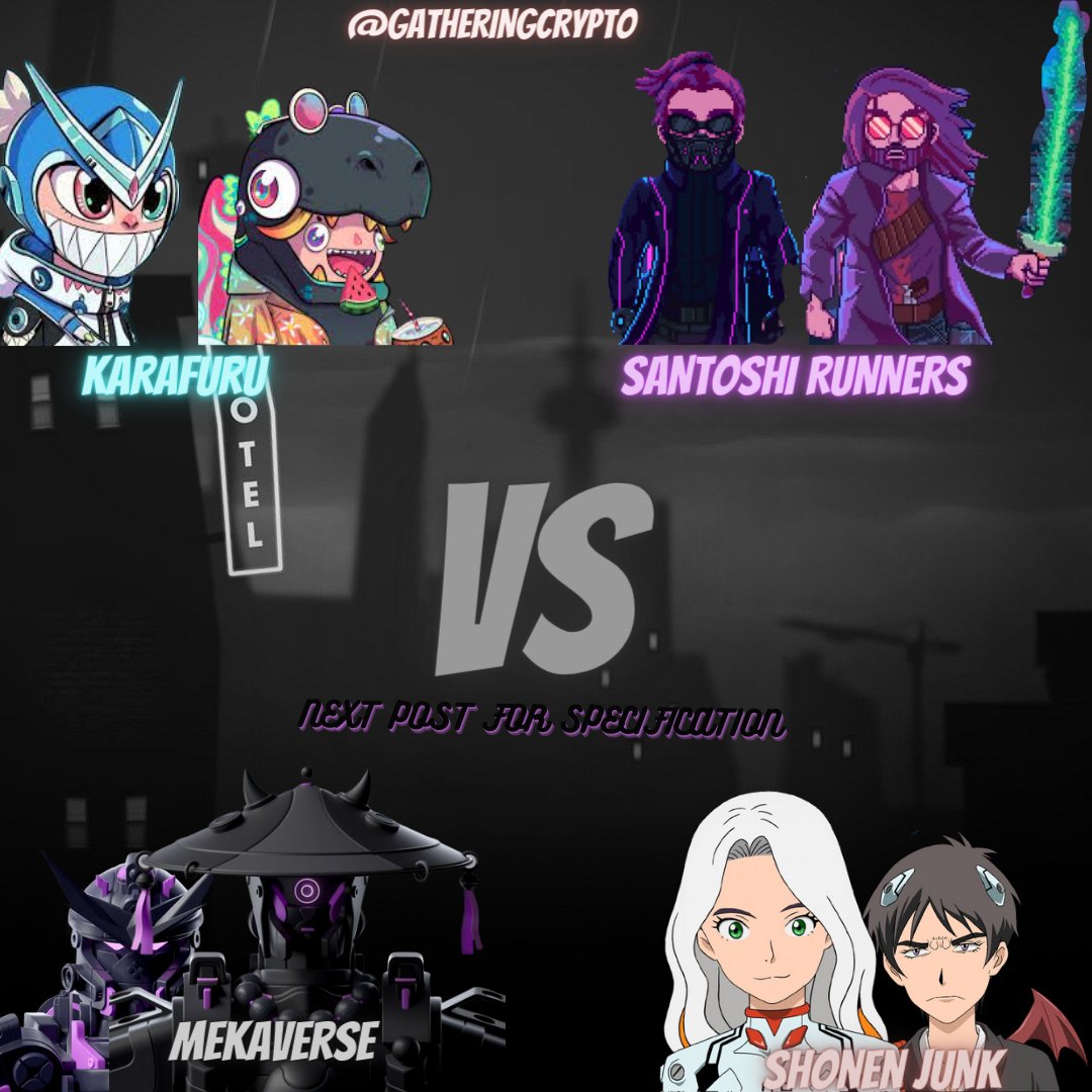 Gatheringcrypt2's tweet image. Non-fungible tokens, better known as #NFTs, have been extremely controversial not only #online but with various manga and anime creators. Companies have decided to try and embrace.
Several #anime inspired by NFTs are now in the works by a variety of studios. #cryptocurrency