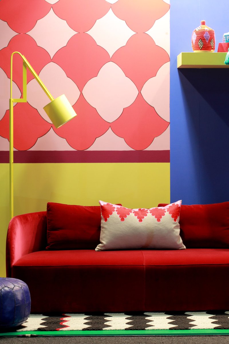 Colour can influence mental health &amp; well-being. That's why all of
our projects is led by a carefully considered colour palette. A curated exhibition in association with <a href="/PlasconSA/">Plascon</a> #100%Colour,
demonstrated our appreciation of different hues &amp;
combining colours to create impact.