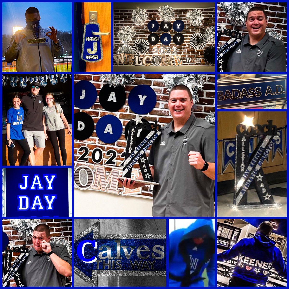 JAY DAY 2022! Because he’s worth it! Our Wildcat’s #1 Fan! LNHS Athletic Director Jay Keener is a very special person and we love and appreciate him and his beautiful family so much! 💙@LNHS_Athletics <a href="/lakenormanhigh/">Lake Norman HS</a> #ADappreciation #JayDay2022