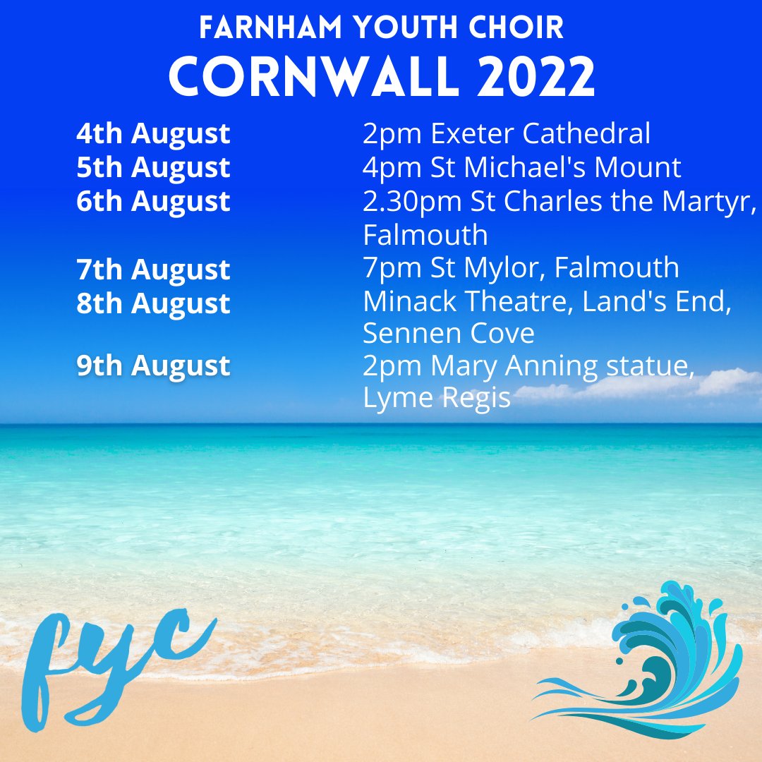 Farnham Youth Choir tweet media