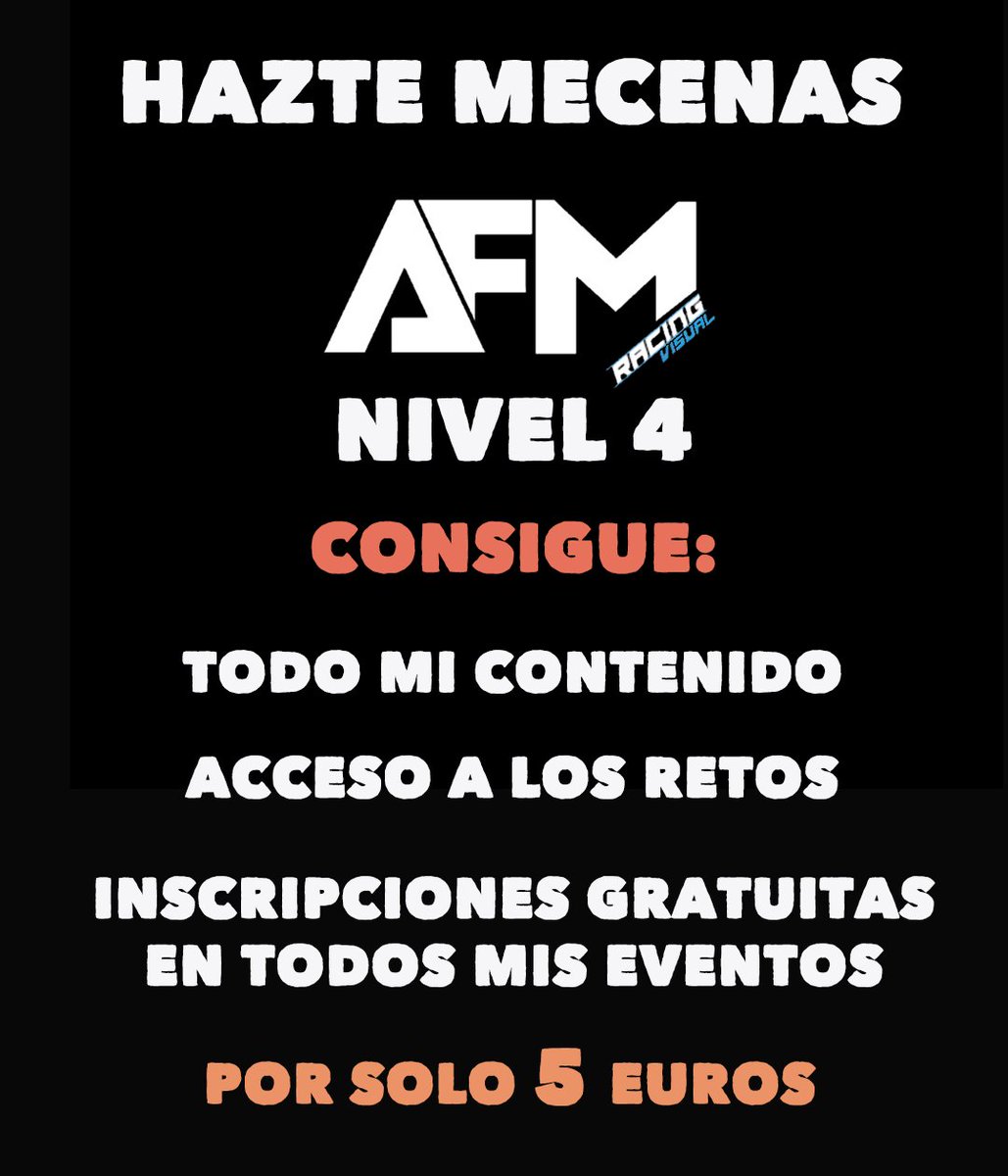 Consigue TODO MI CONTENIDO y INSCRIPCIÓN GRATUITA EN TODOS MIS EVENTOS, haciéndote mecenas AFM nivel 4 en: patreon.com/AFMracingvisual
#assettocorsa #Simracing #simrally  #game #pcgaming #PCGamer #rally #drift #circuit #stage #Championship #race #gaming #dirtrally