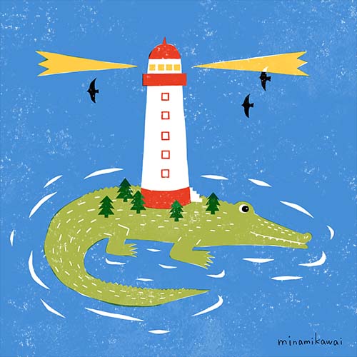 河合美波 カワイミナミ 移動式灯台 イラスト T Co M2icxbpw1n Twitter