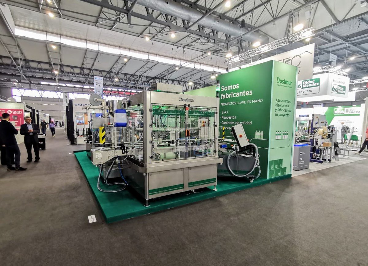 DosimurSL's tweet photo. 📝 Desde Dosimur hemos tenido el placer de asistir a la 18ª Edición de @hispackbcn, evento referente en packaging, procesos y logística, con más de 30.000 asistentes y más de 725 expositores de más de 20 países ➡️ https://t.co/i9DcgW0rgN https://t.co/gCx7GozIjf