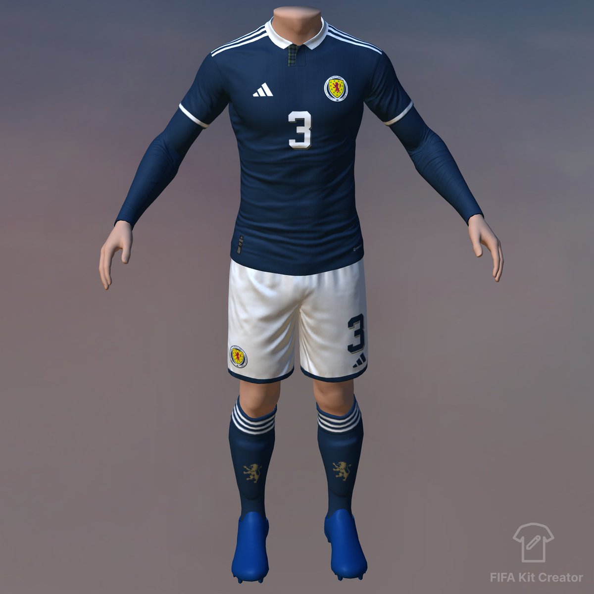 Scotland 🏴󠁧󠁢󠁳󠁣󠁴󠁿 home concept

Made with <a href="/fifakitcreator/">EAFC Kit Creator</a> and available on Showcase at fifakitcreator.com/showcase/kit/2…

<a href="/ScottishFA/">Scottish FA</a> <a href="/ScotlandNT/">Scotland National Team</a> <a href="/TartanArmyGroup/">🏴󠁧󠁢󠁳󠁣󠁴󠁿 The Tartan Army 🏴󠁧󠁢󠁳󠁣󠁴󠁿</a> @Tartanarmyretro <a href="/ProudTartanArmy/">Proud Tartan Army</a> <a href="/ScotlandNTGoals/">Scotland Goals</a> #NoScotlandNoParty #SCOUKR #Scotland #TartanArmy