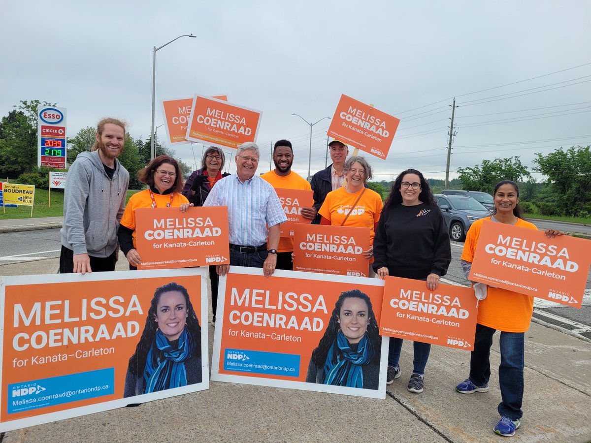 It's E-Day! If honks were votes we would be heading to Queens Park! Get Out and vote like yours is the deciding vote! We can retire Fullerton today! #retirefullerton #teamcoenraad #onpoli #VoteFordOutJune2
