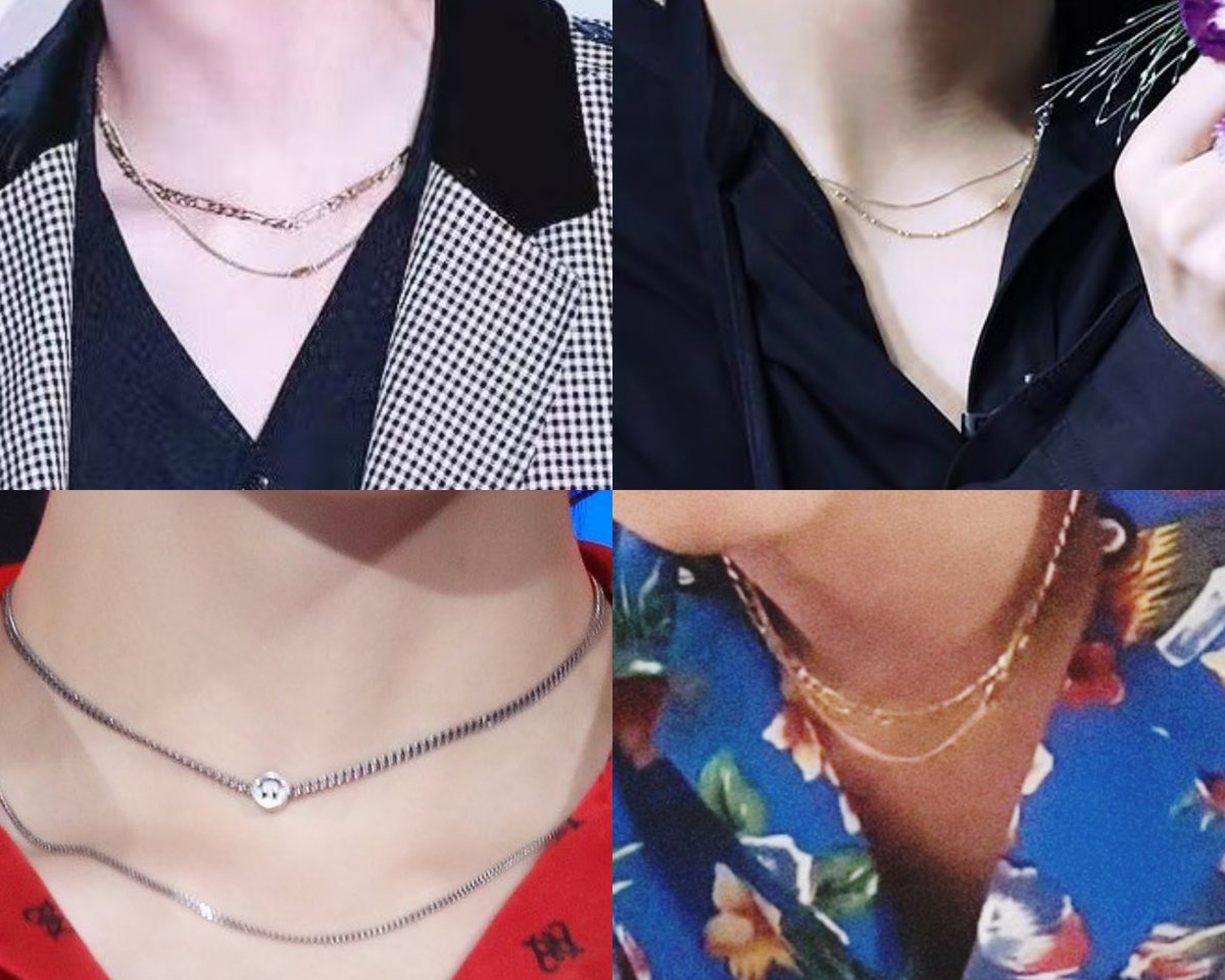 sassiesthv's tweet photo. Taehyung pretty neck chain collection 💞 https://t.co/Z4glivydGW