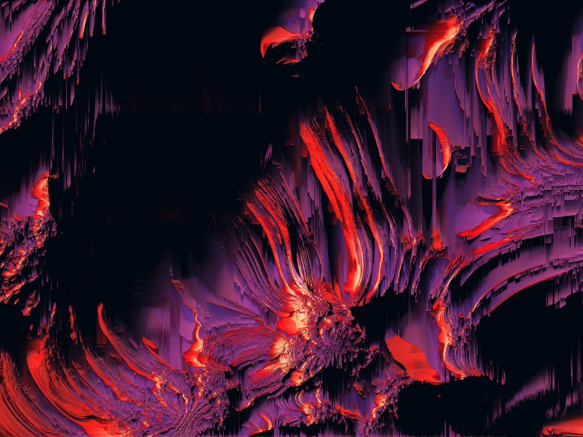 Phas3Off's tweet photo. Lava Wall X IG: glitch.sitter https://t.co/KGTrv3GiGj