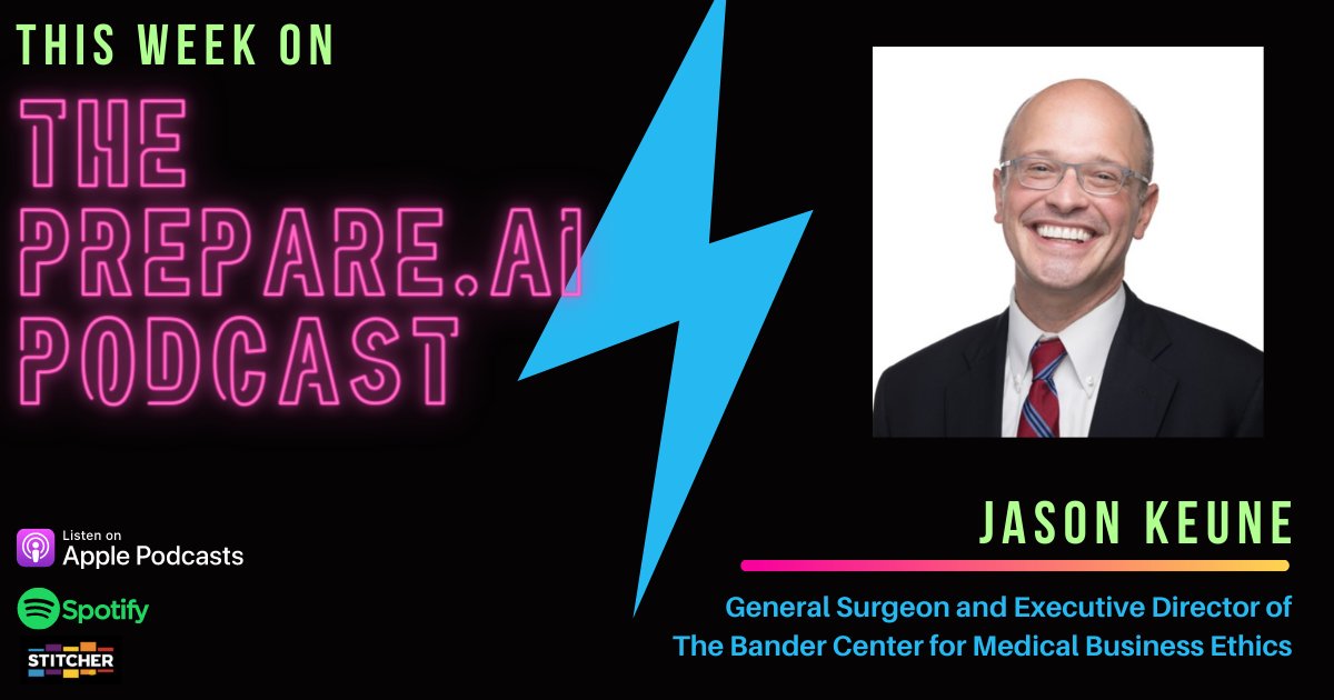 Latest on the Prepare Podcast: Jason Keune on How to Champion AI Ethics in Medicine
buzzsprout.com/1663927/105679…