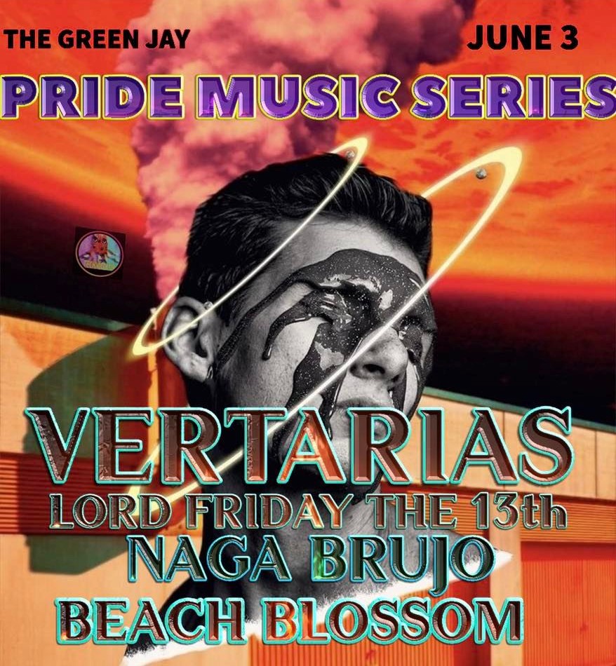 AUSTIN FRIENDS! We are playing a Pride show tomorrow night to kick off Pride Month❤️❤️🌈🌈 Come out to support LGBTQ+ artists at The Green Jay downtown! The doors open at 9:00 PM, music starts at 10:00 PM, and we play the headlining slot at 12:30 AM 🤩
See you there ❤
