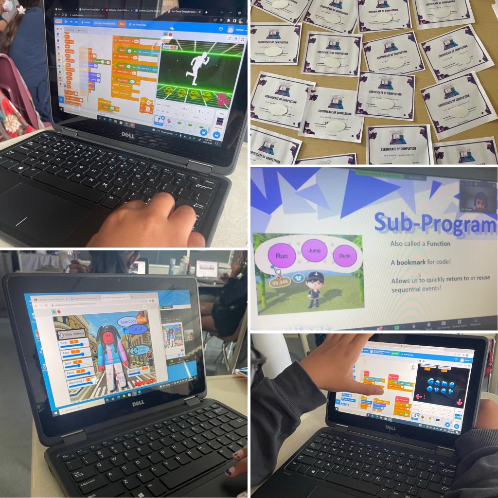 MsDMurphy's tweet image. Thank you @CreationCampHam and our amazing instructor, Ash. We have enjoyed our coding journey. #coding #TCDSBEL @Allen2Learning @SMGTCDSB