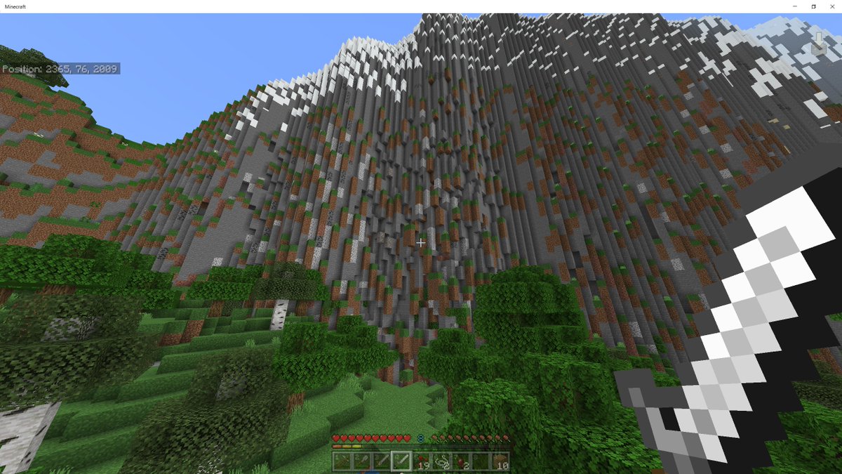 TrishFishSeven's tweet photo. Some screenshots from the terrain changing from 1.17 to 1.18! #Minecraft https://t.co/8dLxaC3NS3