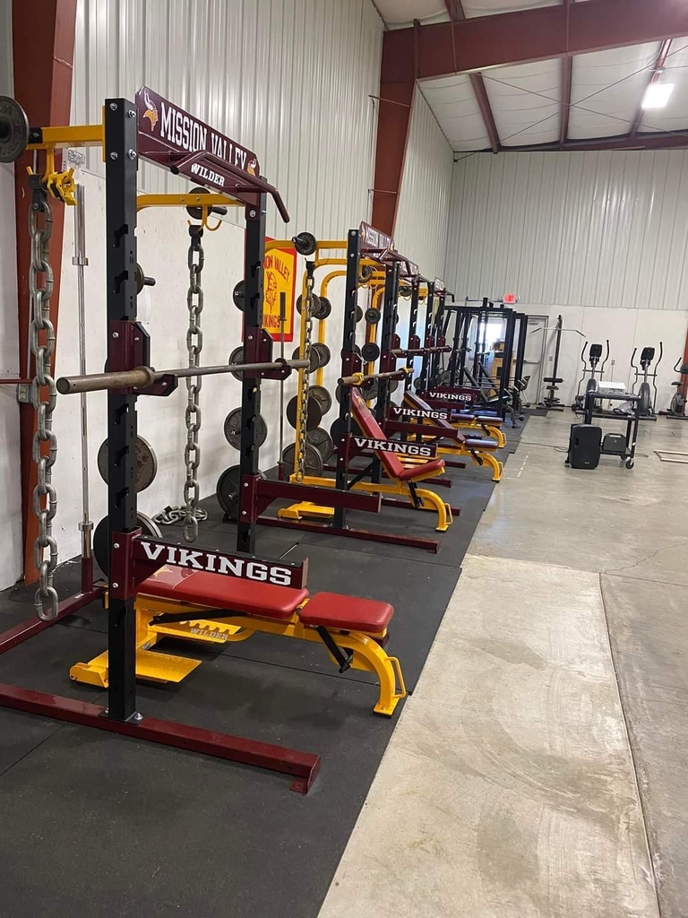 Our final two power racks showed up earlier this week! Thank you again to our Gold Club Sponsors over the years for making this upgrade possible! GO VIKINGS!