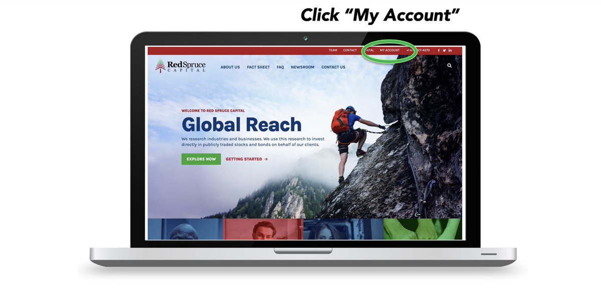 RedSpruceCap's tweet photo. Please note that we recently updated our website https://t.co/bHB9LgvFUr. 

Clients can view real-time positions, statements, tax documents, etc. by clicking on the "My Account" link at the top right-hand corner of the screen. https://t.co/gfrzt2IV87