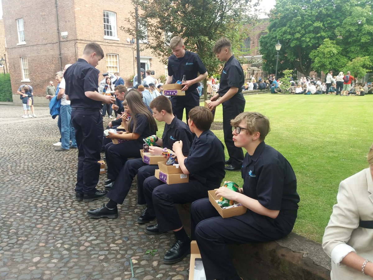 Well done <a href="/CheshFireCadets/">Cheshire Fire Cadets</a> on today's Lord Mayor of Chester's Platinum Jubilee Parade. <a href="/UKFireCadets/">🚒UK Fire Cadets 🚒</a>