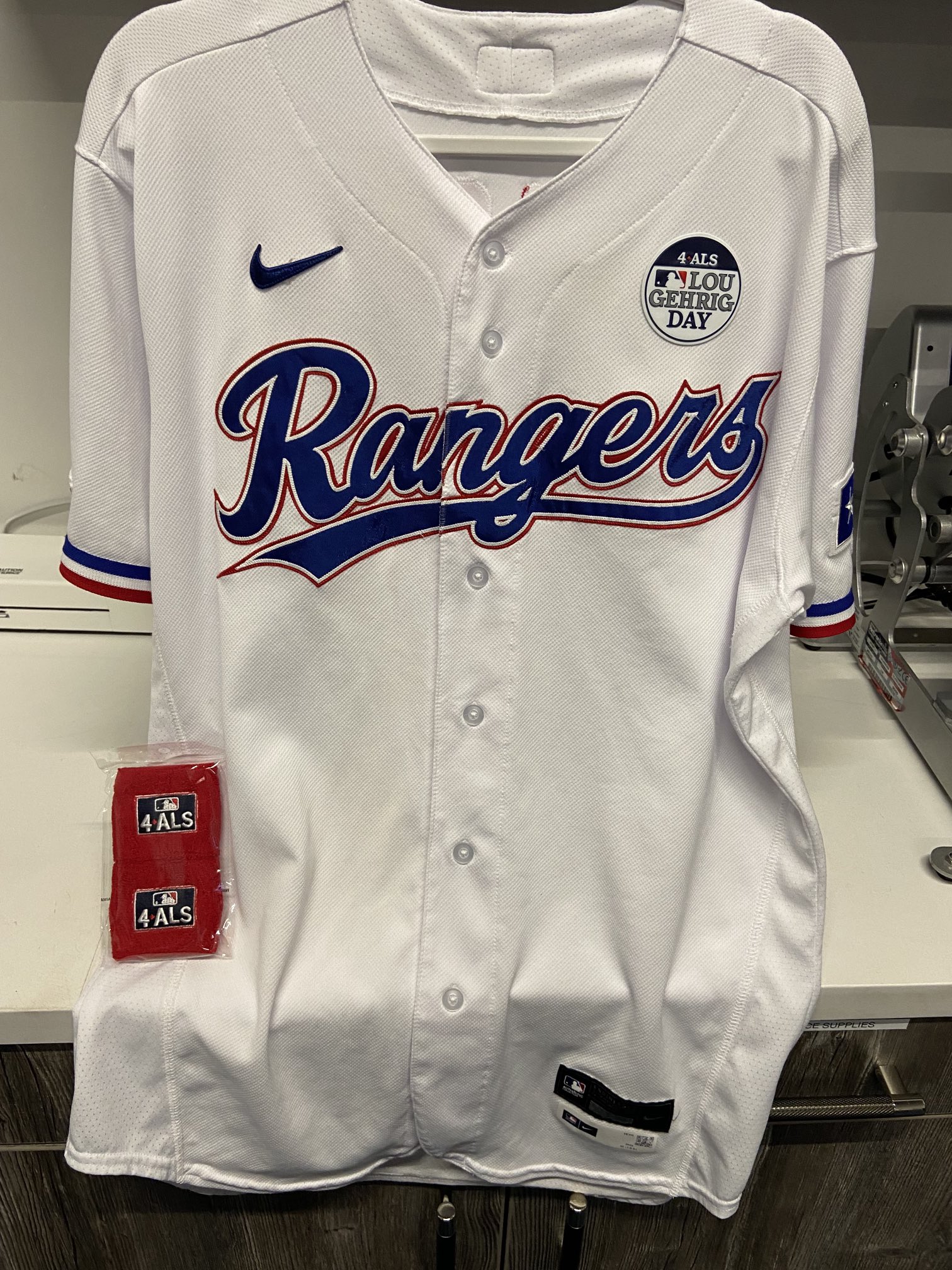 Rangers jersey patch